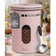 thumbnail image 1 of Bote de café Veken hermético de acero inoxidable, 650 ml, rosa, 1 of 9