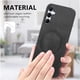 thumbnail image 5 of Magnetic Slim Case for Samsung Galaxy A55 with Camera Guard & Anti-Scratch Back Black, 5 of 6