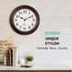 thumbnail image 2 of Reloj de pared HYLANDA 30 cm vintage silencioso a batería, 2 of 7