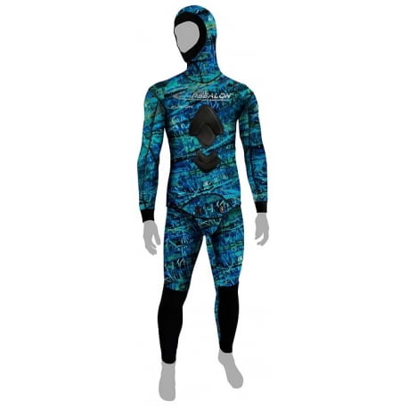Epsealon - Traje De Buceo 3mm Fusion Azul - T1 (xs)