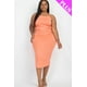 thumbnail image 5 of Vestido Largo con Espalda Abierta Cruzada en Talla Grande, 5 of 11