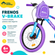 thumbnail image 4 of Bicicleta Infantil Aro 20 Little Monkey Starlight Con Mochila Suspensión Delantera Violeta, 4 of 8