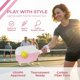 thumbnail image 2 of Set de 2 palas de Pickleball Brooklyn Pickleball Co. color rosa, 2 of 8