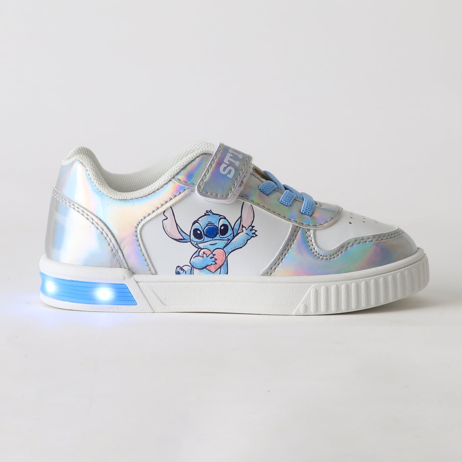 Zapatilla Luces Niña Corazón Lilo & Stitch Blanco Disney