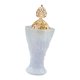 thumbnail image 1 of Quemador De Incienso De Resina Soporte De Conos De Incienso Flor De Incensario De Mesa De Yoga, 1 of 5