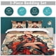thumbnail image 5 of One PieceCartoon Collection 3-Piece Comforter Set, Personalized Bedding Decor for Kids And Teens Bed Sheets, 5 of 5