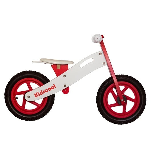Kidscool - Bicicleta Madera New Riders Red/white
