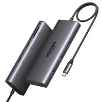 Estación De Acoplamiento Ugreen Revodok Pro 210 10 En 1 Usb-C 100W