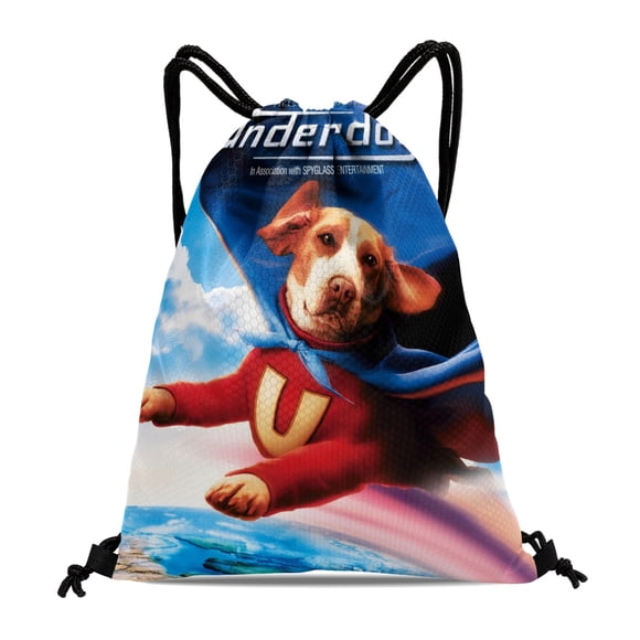 Underdog Mochila de Cuerdas para Deportes y Gimnasio, Bolsa de Cuerdas Resistente al Agua, Bolsa Cinch, 30×40cm