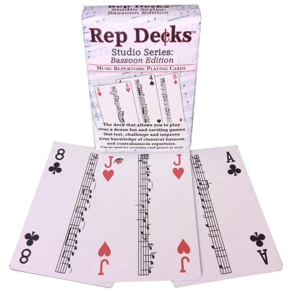 Baraja de Cartas Rep Decks Serie Studio Edición Fagot