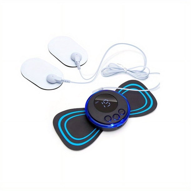 Rechargeable Electric Pulse Neck Massager EMS Cervical Massage Patch Neck Back Muscle Stimulator Tens Relief Pain Neck Release