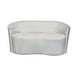 thumbnail image 1 of Sofa Curvo Felpa Crudo, 1 of 3