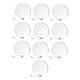 thumbnail image 5 of 10x tarjetas acrílicas en blanco para mesa, números de mesa DIY, tarjeta de lugar, etiqueta de nombre de invitado para decoración de cena de banquete , Claro 10 piezas redondas., 5 of 5