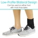 thumbnail image 4 of Tobillera con cordones para hombre y mujer, soporte estabilizador de pie, manga de compresión, férula ajustable para pierna esguince, inmovilizador enrollable para correr, voleibol y baloncesto., 4 of 6