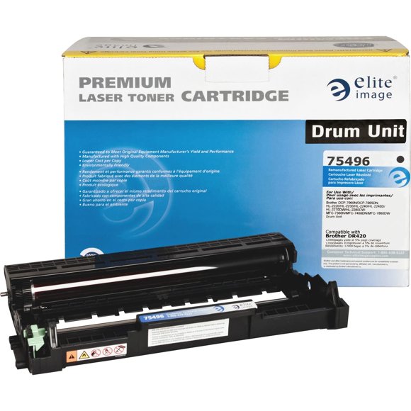 Cartucho de Tambor Elite Image ELI75496 para Brother DR420