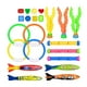 thumbnail image 1 of Kit De Juguetes De Buceo 22 Piezas De Plástico Juguetes De Piscina Para Niños Entrenamiento De Buceo, 1 of 1