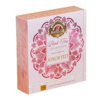 Te Basilur Verde Pink Tea Assorted 40 Bolsas