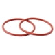 thumbnail image 3 of Círculo De Carrera De Horquilla De Bicicleta, Anillo De Silicona De Viaje De Tubo Exterior De Horquilla Delantera De 30mm, Color Rojo, 3 of 5