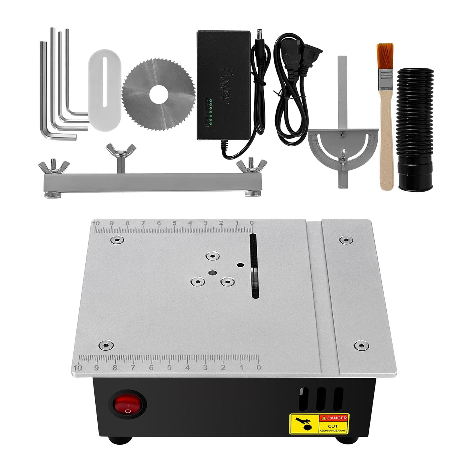 Magideal - Mini Sierra De Escritorio, Sierra De Mesa De Precisión, Sierra De Banco Para Carpintería, Mini Sierra De Mesa Para Pasatiempos, Para Taller De