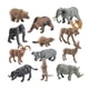 thumbnail image 5 of Juego De 12 Mini Figuras De Animales Salvajes Para Festivales, Suministros Para Fiestas, Estilo B, 5 of 5