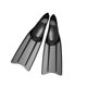 thumbnail image 4 of Aletas De Snorkel Para Hombres Y Mujeres, Zapatos De Natación De Viaje, Aletas Largas De Silicona, Aletas De Natación S Negro, 4 of 5