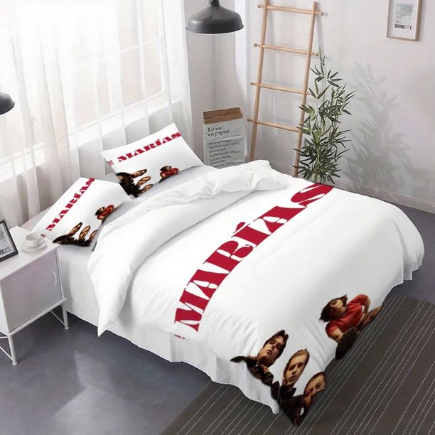 3pcs Set Inspired by Marias Printed Duvet Cover Set Includes Duvet Cover and Pillowcases