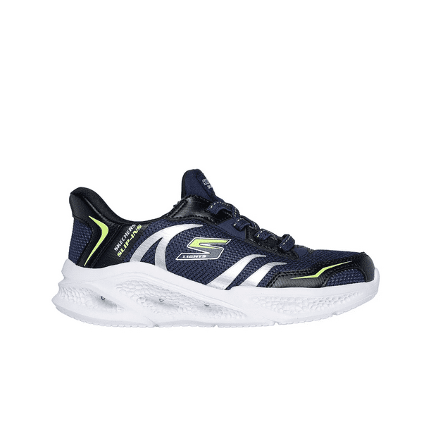 ZAPATILLAS URBANAS SKECHERS METEORS LIGHTS INFANTIL | 403848L-NVBK - Talla 32