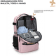 thumbnail image 2 of Mochila De Viaje Avión Con Usb Impermeable Laptop 15,6 35l, 2 of 6