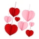thumbnail image 5 of 8 Adornos De Corazón Para Colgar En La Puerta, Color Rojo Y Rosa., 5 of 5