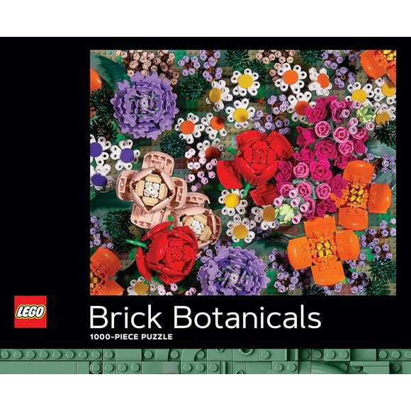 Puzzle Chronicle Books Bloques Brick Botanicals, 1000 piezas