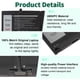 thumbnail image 3 of Batería DMKAOLLK JK6Y6 de 40Wh y 11,25V para laptops Dell, 3 of 6