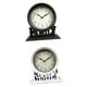 thumbnail image 3 of 2x Reloj De Mesa Redondo Decoración De Cocina Silenciosa Decorativa StyleC Y PatternB, 3 of 4