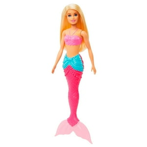 Barbie Fantasía Surtido De Sirenas - Cola Rosada