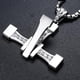 thumbnail image 4 of Collar con colgante de cruz de Dominic Toretto, velocidad y pasión. Collar con colgante de cruz de Vin Diesel, joyería de Dom Toretto (plata)., 4 of 7