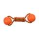 thumbnail image 3 of Dog Nylon Rope with Ball Pet Juguete, resistente, entretenimiento, Toy de masticación de perros de resistencia a la mordedura , Naranja, 3 of 5
