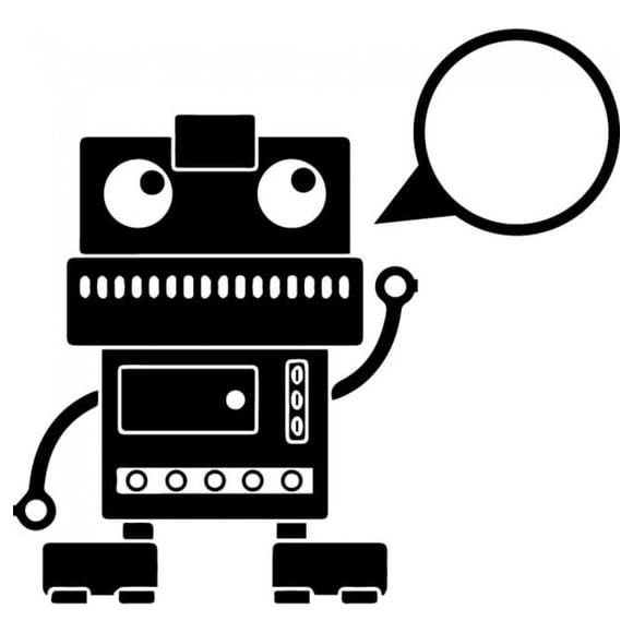 Decomural Funny Robot Aliens Space WS-32759