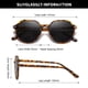 thumbnail image 4 of POLASUP GAFAS LENTES DE SOL Imprescindible para el veranoGafas de sol clásicas, nunca pasadas de moda,, 4 of 5