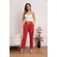 thumbnail image 1 of Pantalón Mujer Semi Pitillo Algodón Tipo Lino Tiro Alto 7004, 1 of 3