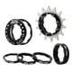 thumbnail image 5 of Adaptador De Volante De Una Velocidad 14T Separadores De Cassette Cog Extraíble Negro, 5 of 5