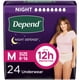 thumbnail image 1 of Ropa interior para incontinencia Depend Night Defense para mujer M 24u, 1 of 7