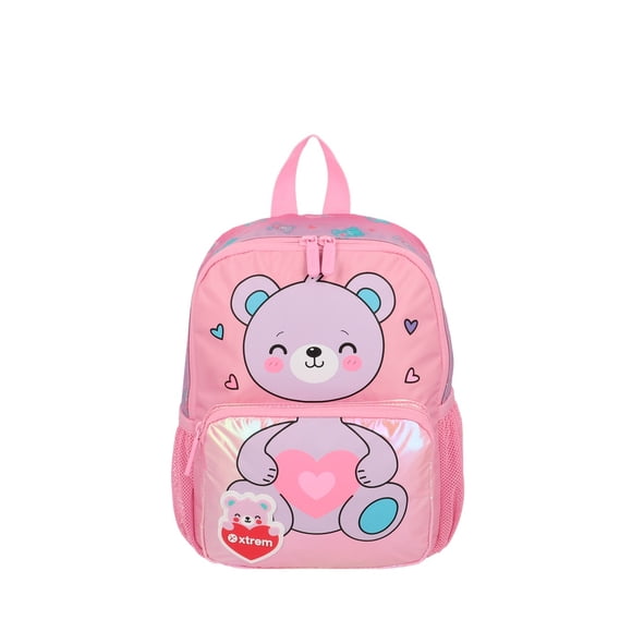 Mochila Xtrem Play-Time 6XT Oso Rosado