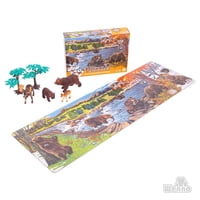 Wenno - Puzzle Oso 108 Piezas + Figuras