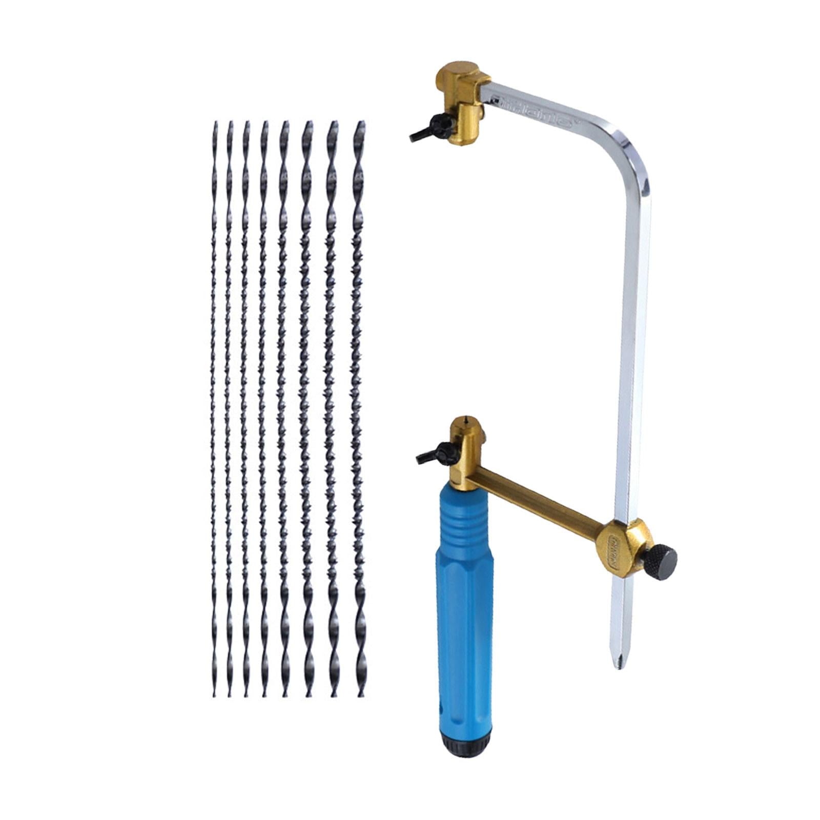 Ioensy - Marco De Sierra Para Joyeros, 8 Cuchillas De Repuesto Para Herramienta De Fabricación De Joyas, Carpintería