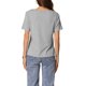 thumbnail image 3 of INSPIRE CHIC Top Casual Elástico de Manga Corta con Cuello de Cisne para Mujer 2XL Gris, 3 of 6