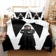 thumbnail image 1 of Juego De Ropa De Cama Wandinha De Tres Piezas Estampado 3d Funda Nórdica De Plumas Ligera Y Cómoda Funda De Almohada, 1 of 3