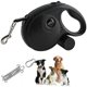 thumbnail image 1 of Correa retráctil BueRallan 8 m negra con bolsas, hasta 50 kg, 1 of 6
