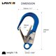 thumbnail image 2 of Gancho de refuerzo Fusion Climb Poseidon II de aluminio forjado, 2 of 7