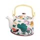 thumbnail image 1 of Tetera De Porcelana Tradicional Para El Hogar, Exterior, Interior, Hotel, Pez Y Loto, 1 of 5