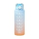 thumbnail image 5 of Botella De Agua Motivacional Reutilizable Senderismo Entrenamiento Oficina 1L Exterior Azul, 5 of 5