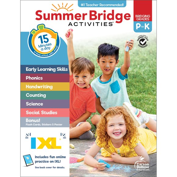 Cuaderno de actividades Summer Bridge – Edades 4‑6